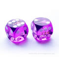 Bescon Dice Professional Precision Dice Round Corner 5/8" (16mm) with Random Serial Number, Precision Cut Dice 16MM